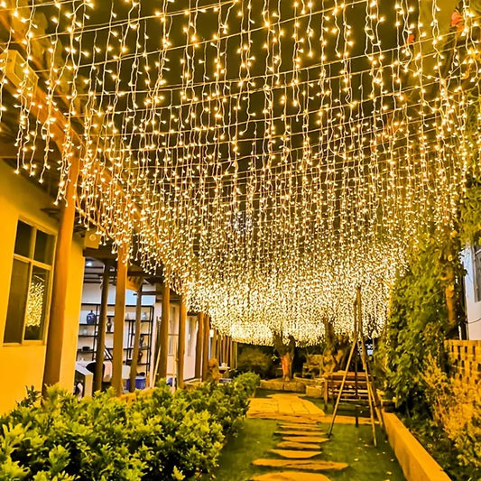 guirlande lumineuse pour l'intérieur et l'extérieur ( lumière jaune )