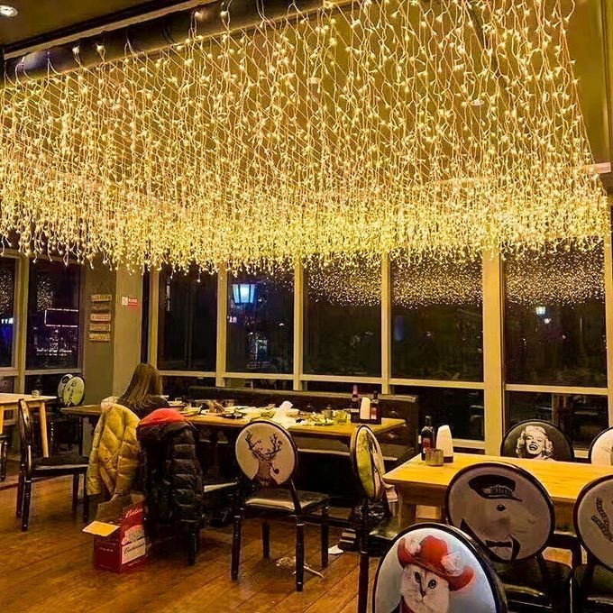 guirlande lumineuse pour l'intérieur et l'extérieur ( lumière jaune )