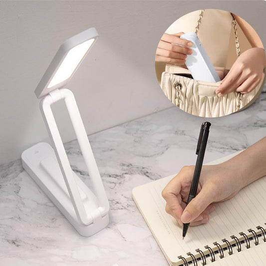 Lampe de Bureau Rechargeable Pliant LED avec 3 Lumières