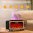 diffuseur 3 en 1 Diffuseur d'huile de flamme - veilleuse - humidificateur d'aromathérapie